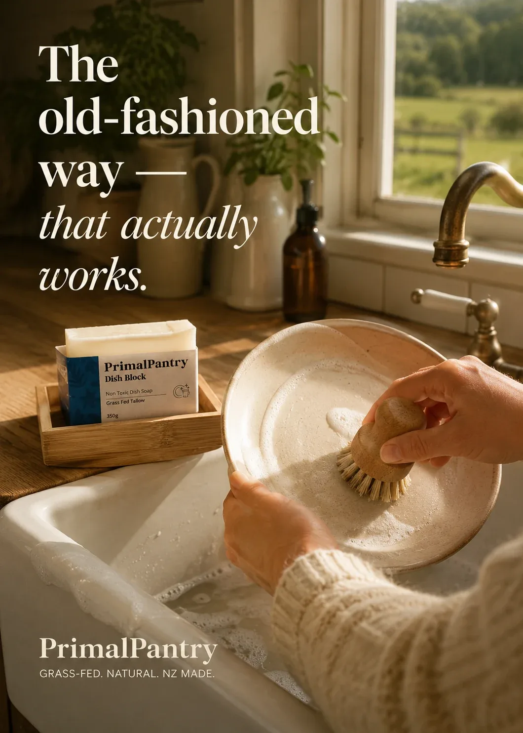 The old-fashioned way